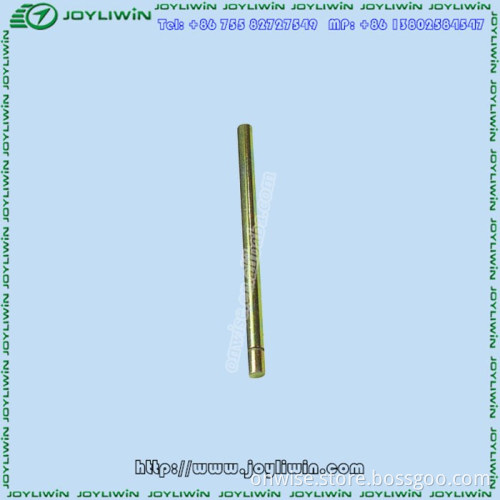 Hot china products CNC machining zinc plated steel shaft for industrial parts